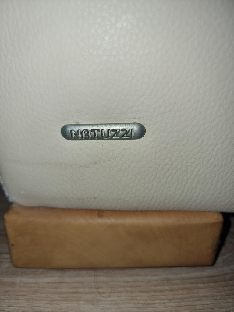 Natuzzi Leren Bankstel - 2x Tweezitsbank | anders kringloop!, Huis en Inrichting, Ophalen, Gebruikt, Klassiek, Comfortabel, 150 tot 200 cm