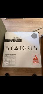 16 grijze tegels, Doe-het-zelf en Verbouw, Tegels, Ophalen, 60 cm of meer, Keramiek, Nieuw