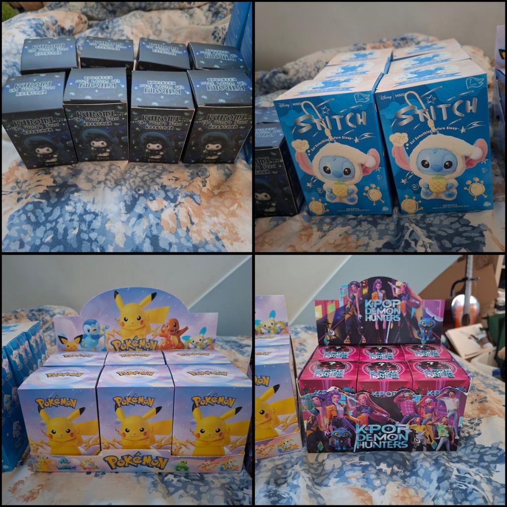 Blind Boxes, Ophalen, Nieuw