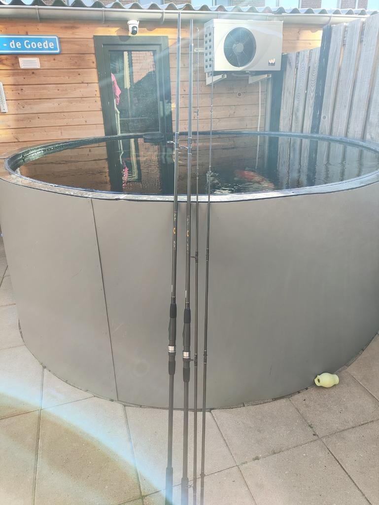 2x Carp Canon Handy fish hengels 12ft 2.5lbs, Ophalen, Gebruikt, Werphengel