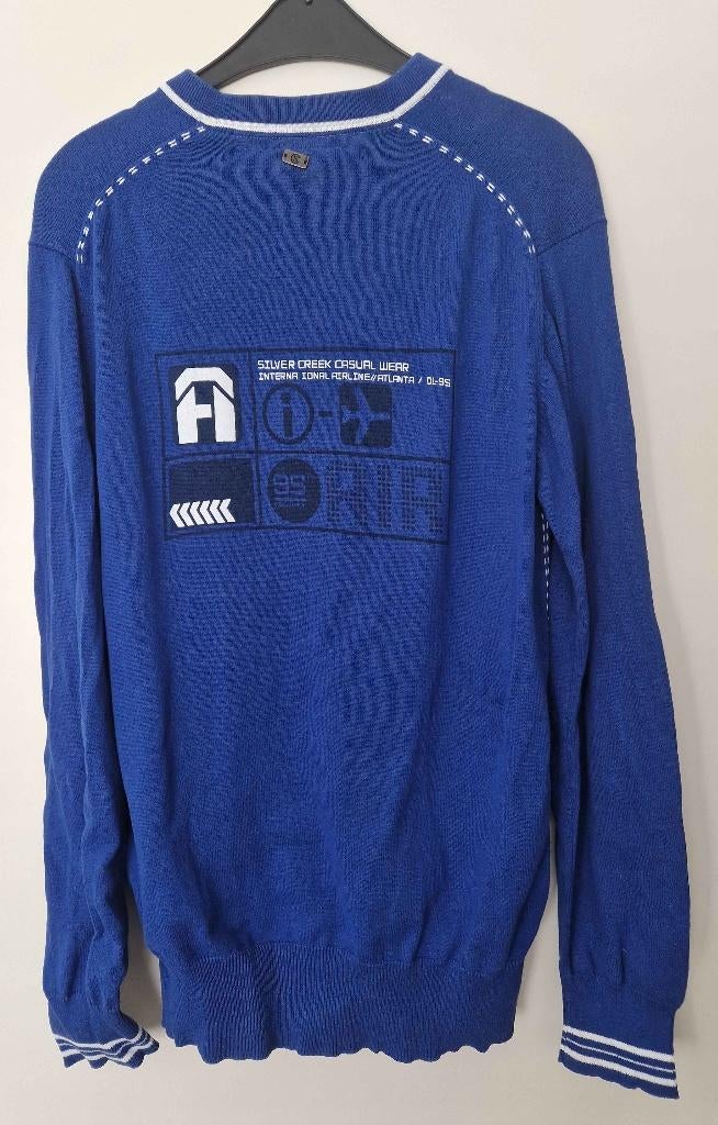 Silver Creek heren, nieuw, trui/sweater maat L, Maat 52/54 (L), Blauw, Nieuw, Ophalen of Verzenden