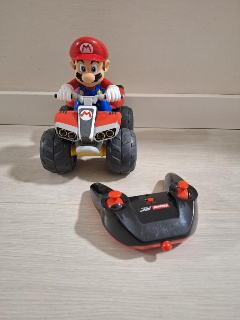 Carrera RC Mario Kart Quad met afstandsbediening., Kinderen en Baby's, Speelgoed | Speelgoedvoertuigen, Ophalen of Verzenden, Afstandsbediening