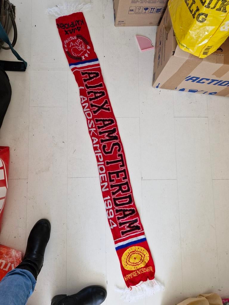 Ajax das., Ophalen of Verzenden, Zo goed als nieuw, Sjaal