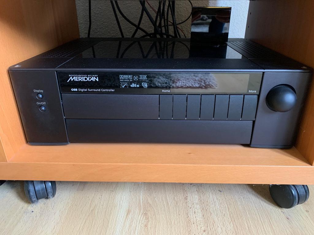 Meridian G68J met LPSU en NOS-SRx filter, Overige merken, Ophalen of Verzenden, Zo goed als nieuw, Minder dan 60 watt