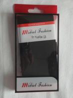 Huawei telefoonhoesje in ecoleder. Kleur effen zwart., Telecommunicatie, Ophalen of Verzenden, Nieuw, Hoesje of Tasje