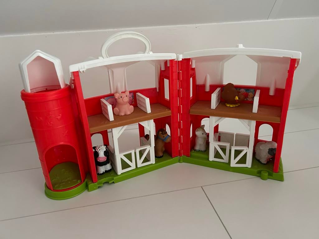 Fisher-Price Little People Boerderij met Dieren, Ophalen, Gebruikt, Jongen of Meisje