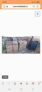 Stoeptegels 30x30, Ophalen, Gebruikt, 10 m² of meer, Beton