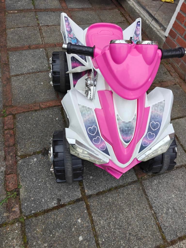 Roze kinder quad 4-wieler voor meisjes 1-4 jaar, Ophalen, Gebruikt, Overige typen