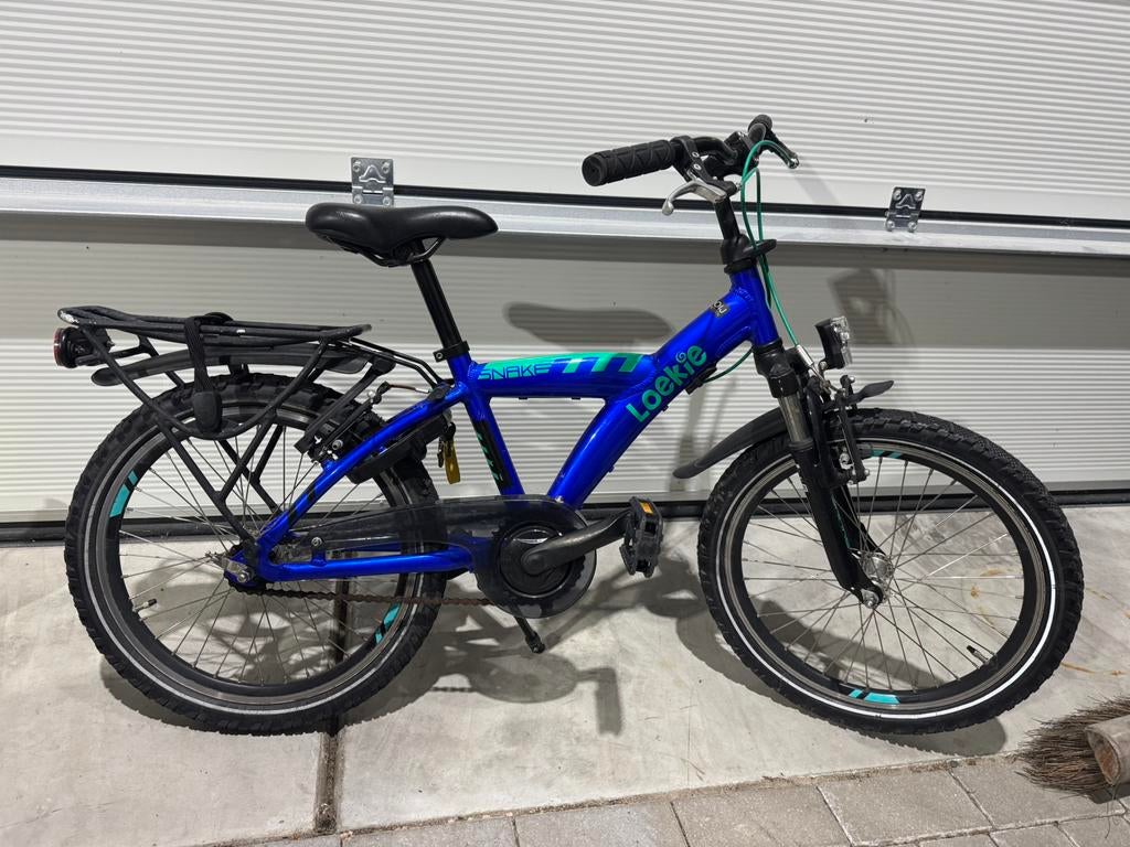 Loekie Snake kinderfiets 20 inch, Fietsen en Brommers, Fietsen | Jongens, Ophalen, Gebruikt, 20 inch, Handrem