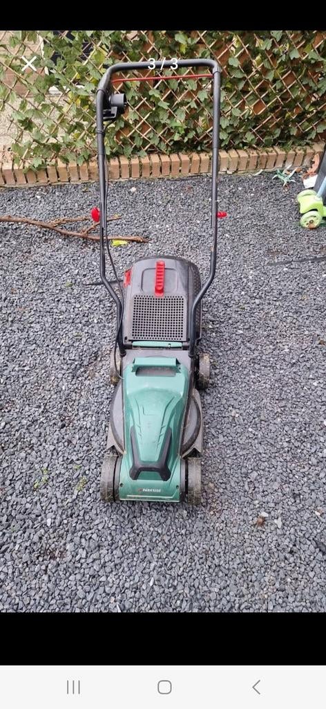 Parkside elektrische grasmaaier, Ophalen of Verzenden, Gebruikt