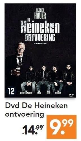 De Heineken Ontvoering Rutger Hauer dubbel DVD NIEUW, Cd's en Dvd's, Dvd's | Thrillers en Misdaad, Ophalen, Maffia en Misdaad