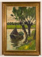 Schilderij Steven van Wijnhoven Biesbosch, Ophalen