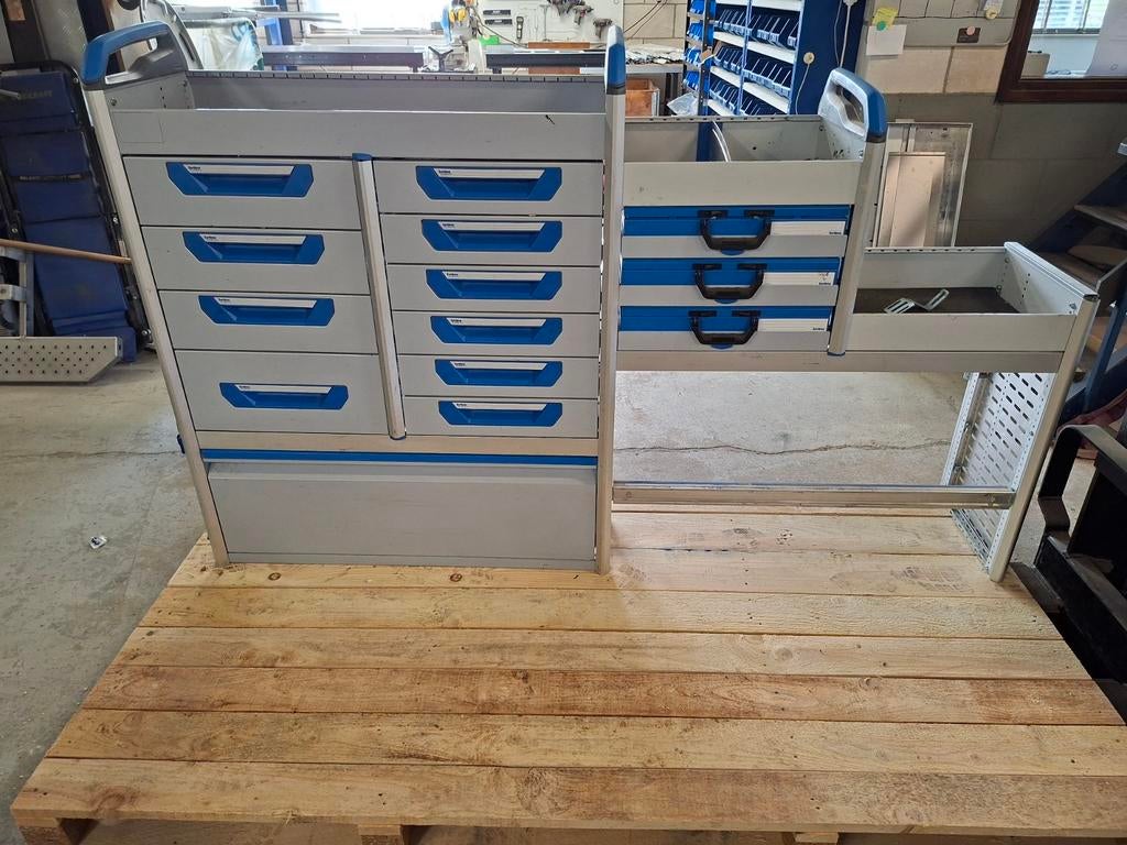 Sortimo bedrijfswagen inrichting, Ophalen, Nieuw