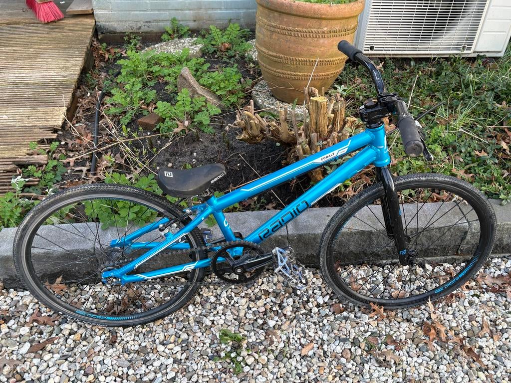 BMX Radio Cobalt mini - Blauw, Fietsen en Brommers, Fietsen | Crossfietsen en BMX, Ophalen, Gebruikt, Aluminium, 20 tot 24 inch