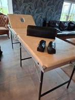 Massagetafel inklapbaar met toebehoren, Sport en Fitness, Massageproducten, Ophalen, Gebruikt, Massagetafel