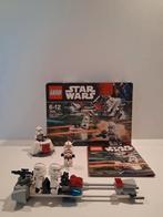 Lego Starwars 7655 Clone Troopers Battle Pack, Ophalen of Verzenden, Zo goed als nieuw, Complete set, Lego