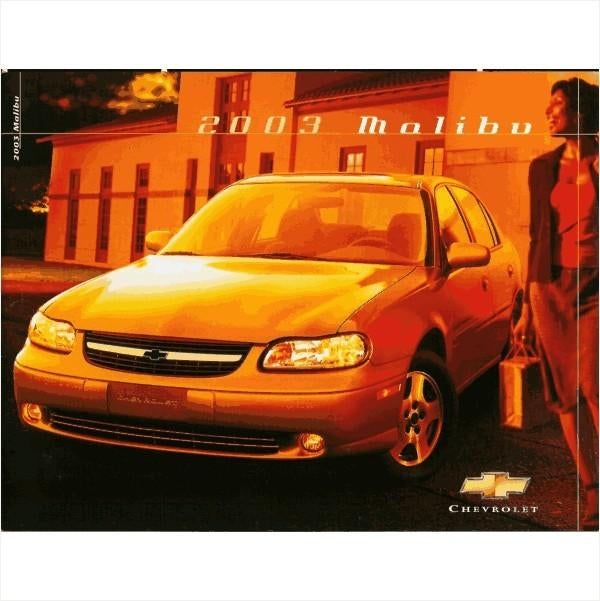 Chevrolet Malibu Brochure 2003 #1 Engels, Ophalen of Verzenden, Gelezen, Chevrolet