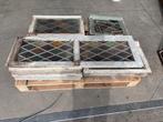 Glas in lood ramen, Gevelraam of Ruit, Gebruikt, 80 tot 120 cm, Ophalen of Verzenden