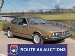 BMW 633 CSi | 1981 | Route 66 Auctions, Auto's, Overige carrosserieën, Zwart, Bedrijf, Handgeschakeld