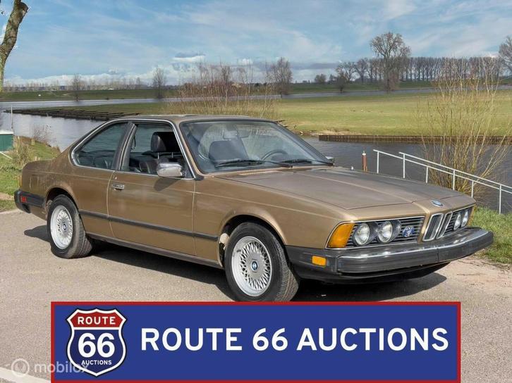 BMW 633 CSi | 1981 | Route 66 Auctions, Auto's, Oldtimers, Bedrijf, Te koop, BMW, Benzine, Overige carrosserieën, Handgeschakeld