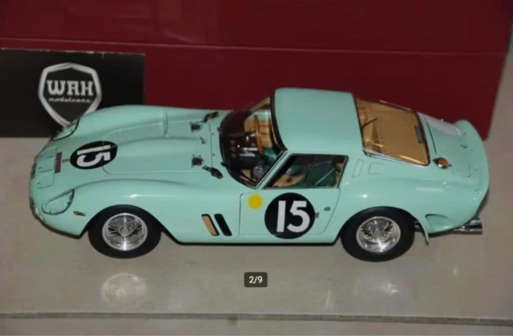 1:18 FERRARI 250 GTO GOODWOOD #15 Moss CMC M-247 in box WRH, Verzenden, Zo goed als nieuw, Auto, Overige merken
