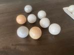 9 Echt marmeren ballen 5cm doorsnee, Ophalen, Nieuw