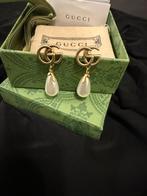 Gucci Oorbellen met Parel, Sieraden, Tassen en Uiterlijk, Oorbellen, Overige materialen, Hangers, Nieuw, Ophalen of Verzenden