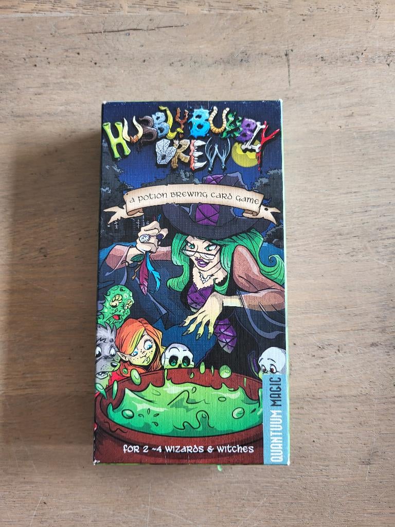 spel HUbbly bubbly brew zgan!, Vijf spelers of meer, Ophalen of Verzenden, Zo goed als nieuw
