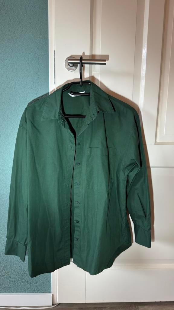 Stradivarius Bloes Maat S - Nette Staat, Kleding | Dames, Blouses en Tunieken, Ophalen of Verzenden, Gedragen, Maat 36 (S), Groen