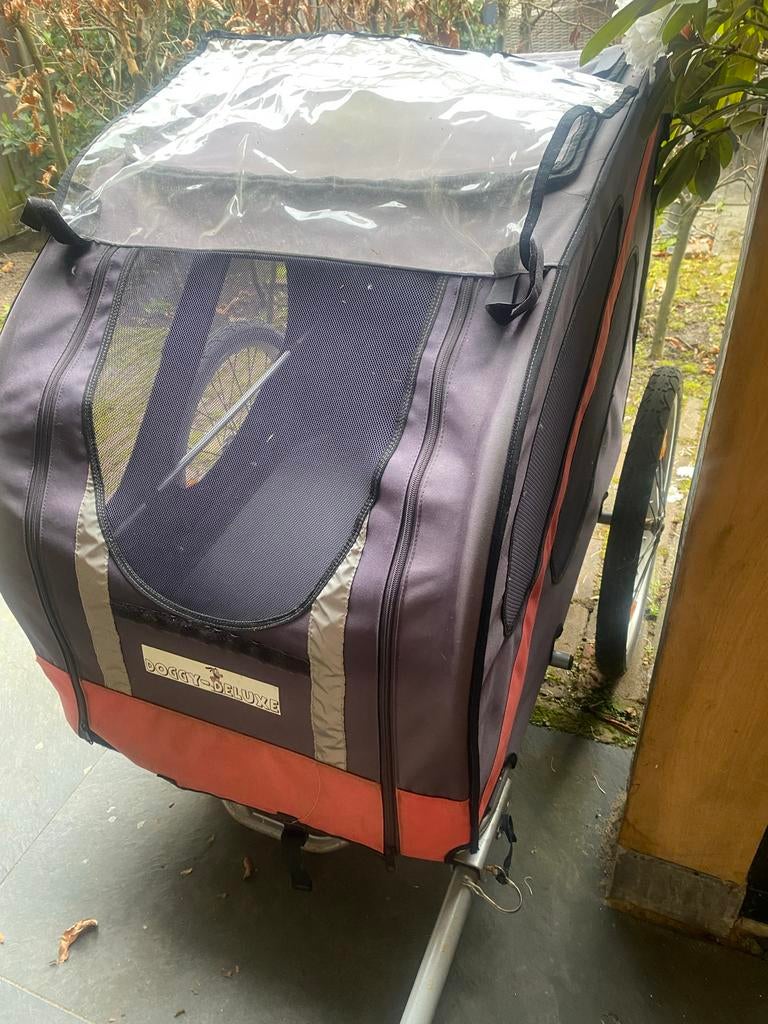 Hondenfietskar Doggy-Deluxe - Ideaal voor uw hond!, Ophalen, Gebruikt, Hondenkar, 60 tot 80 kg
