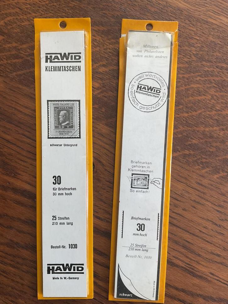 Hawid klemstroken 210 - 30, Postzegels en Munten, Postzegels | Toebehoren, Overige typen, Ophalen of Verzenden