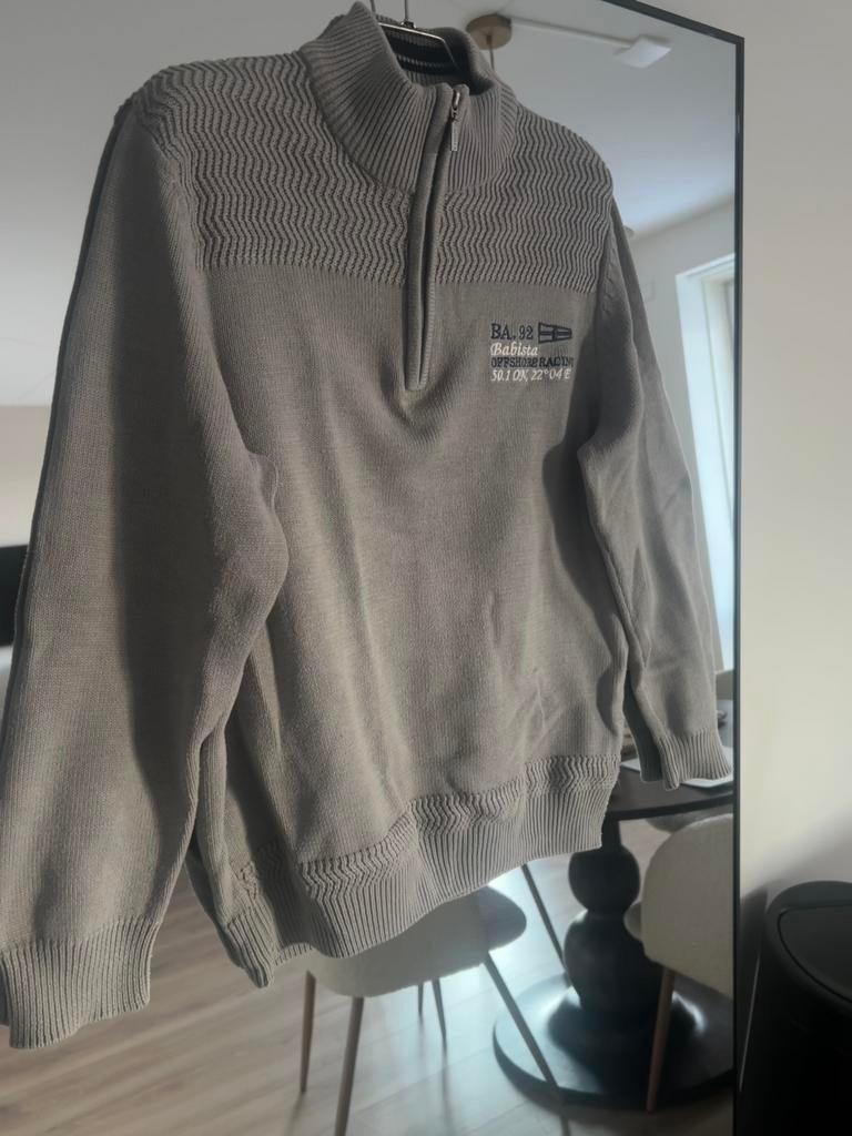 Trui rits grijs, Kleding | Dames, Verzenden, Zo goed als nieuw, Maat 38/40 (M), Grijs