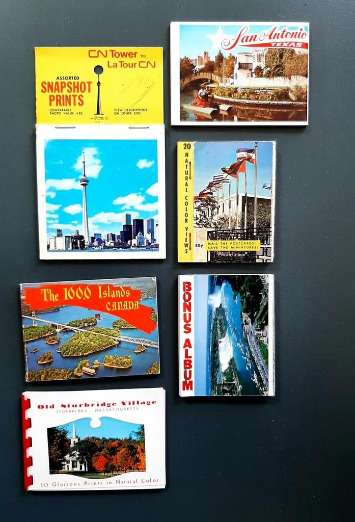Vintage souvenir fotomapjes allerlei landen, Ophalen of Verzenden