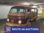 Volkswagen T2 Champagne Edition bus | 1978 | Route 66 Auctio, Auto's, Overige carrosserieën, Volkswagen, Zwart, Bedrijf
