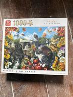 Drie 1000 stukjes puzzels: katten, vogels, olifant, Hobby en Vrije tijd, Denksport en Puzzels, Ophalen, 500 t/m 1500 stukjes, Nieuw