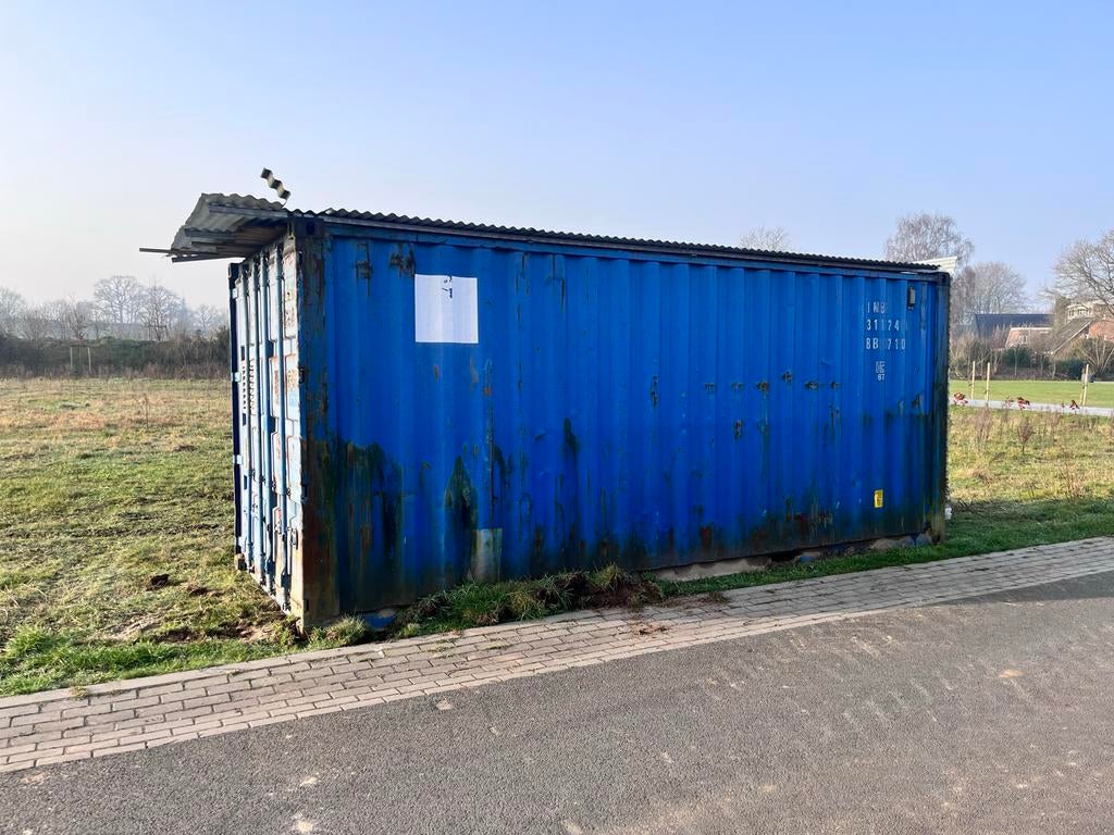 6-meter zeecontainer, Ophalen