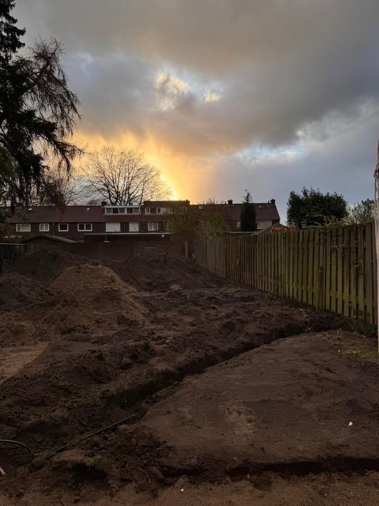 Gratis zwartzand, Ophalen, Tuinaarde