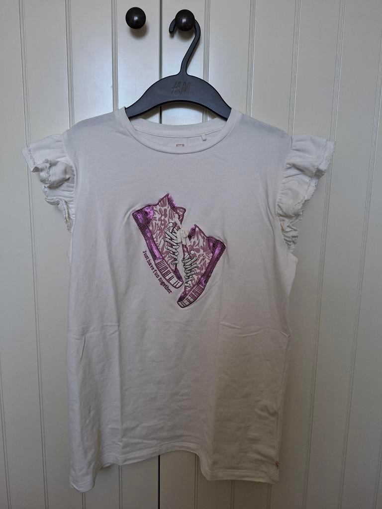 Shirt met opdruk, WE, maat 170/176, Kinderen en Baby's, Kinderkleding | Maat 170, WE, Meisje, Ophalen of Verzenden, Zo goed als nieuw