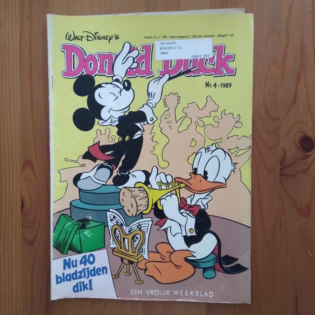 Donald Ducks 1989, Meerdere stripboeken, Ophalen of Verzenden, Gelezen