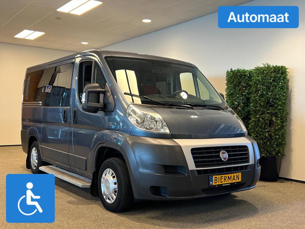 Fiat Ducato L1H1 Rolstoelbus Automaat 5+1, Auto's, Automaat, Gebruikt, Zwart, Bedrijf
