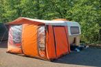 Schattige De Reu Casbah vintage caravan + retro voortent, Caravans en Kamperen, Caravans, Overige merken, Uitbouw voortent, Tot en met 2
