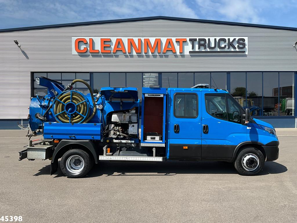 Iveco Daily 70C14G Euro 6 CNG ROM Combi Just 60.158 km!, Auto's, Euro 6, Origineel Nederlands, Handgeschakeld, 2 stoelen