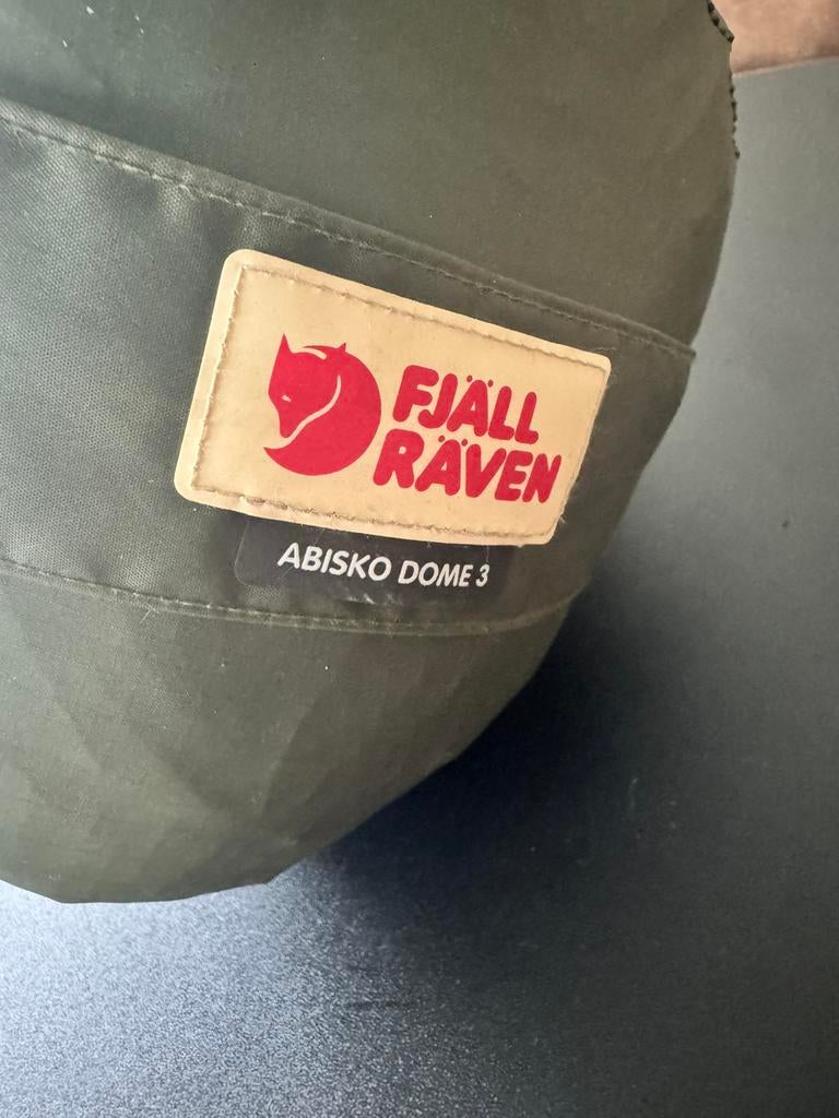 Fjällräven Abisko Dome 3, Caravans en Kamperen, Ophalen, Tot en met 3, Zo goed als nieuw, Fjalraven