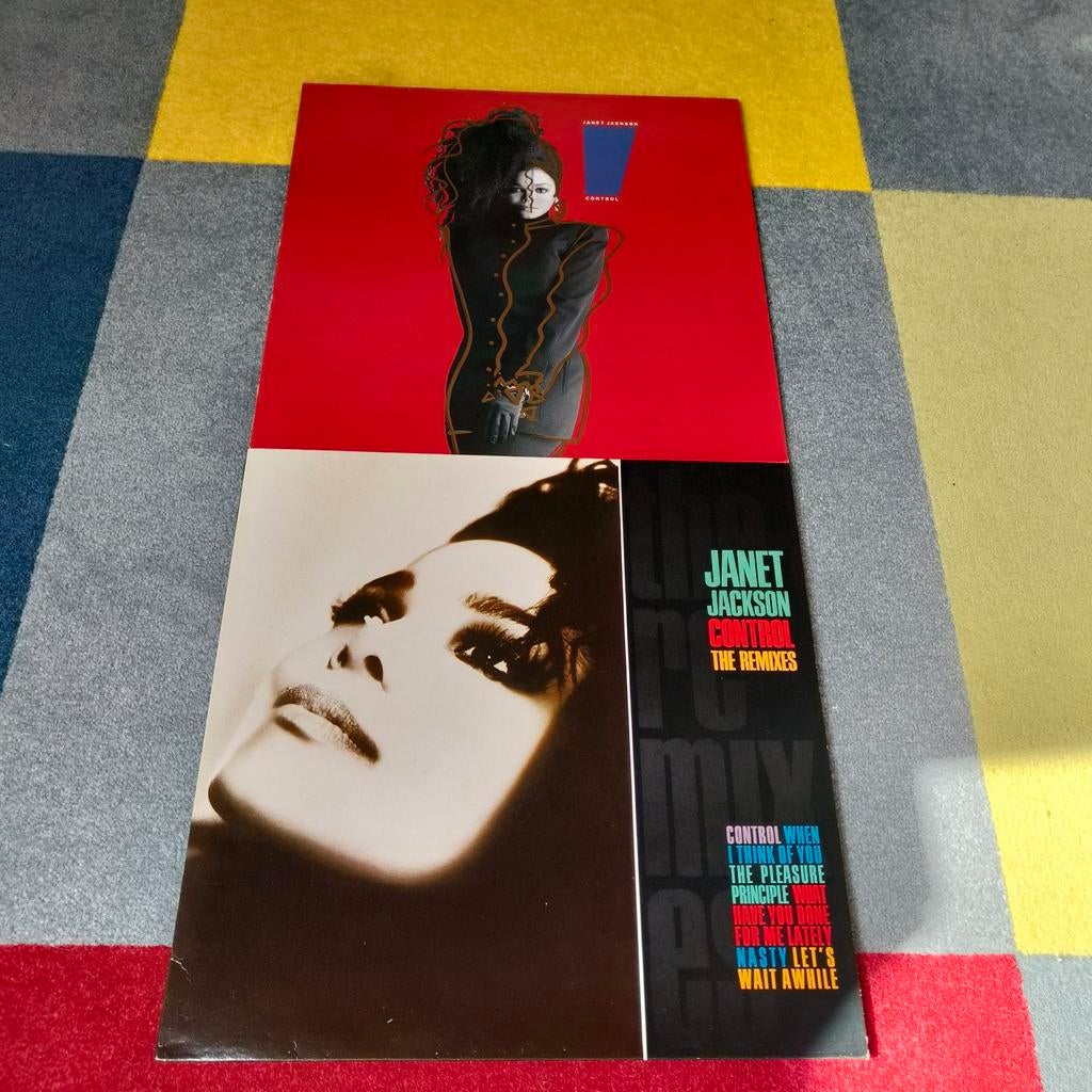Janet Jackson lp vinyl, Ophalen of Verzenden, 1980 - 1989, Gebruikt, 12 inch