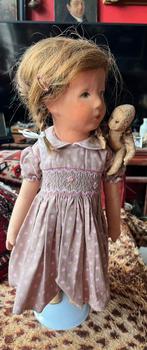 Schattig Antieke Kathe Kruse Pop - 50 cm, Ophalen of Verzenden