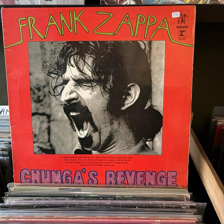 Frank Zappa - Chunga's Revenge LP (Bizarre Records), Cd's en Dvd's, Vinyl | Rock, Gebruikt, Progressive, 12 inch, Ophalen of Verzenden