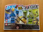Lego 111904 Ninjago Jay vs Lasha blister pack, Ophalen of Verzenden, Nieuw, Complete set, Lego