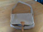CANVAS schoudertas., Sieraden, Tassen en Uiterlijk, Tassen | Schoudertassen, Overige merken, Beige, Ophalen of Verzenden, Zo goed als nieuw