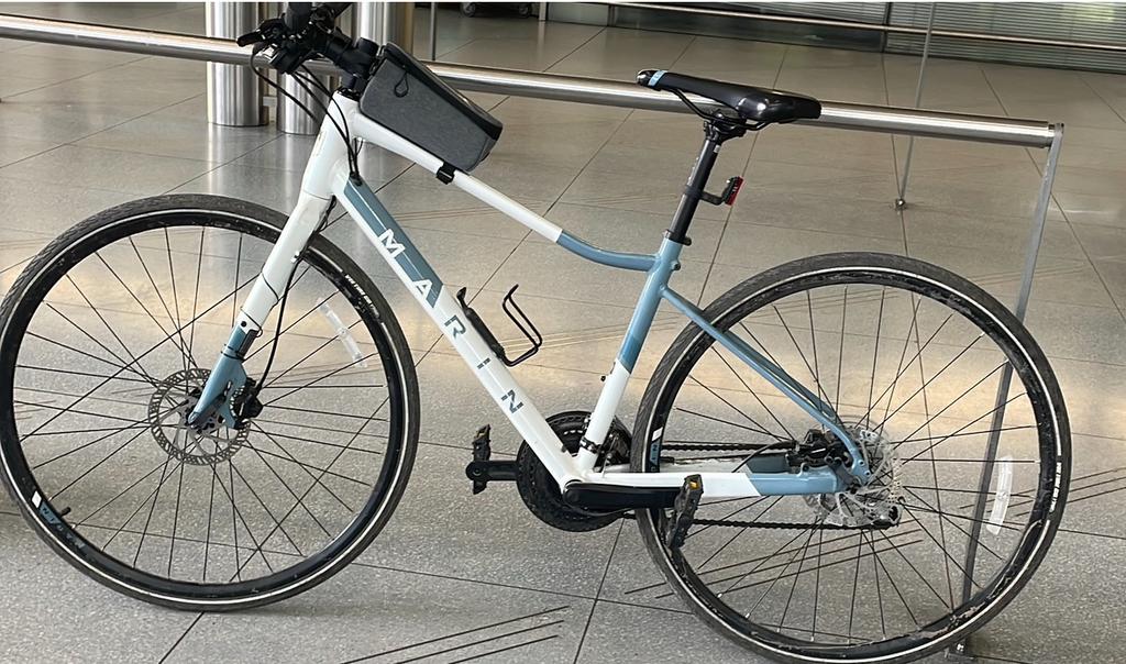 Terra Linda 2 Hybrid Bike, 28 inch, 49 tot 53 cm, Zo goed als nieuw, 15 tot 20 versnellingen