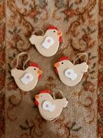 4 schattige houten paaskipjes - paasviering, Diversen, Ophalen of Verzenden